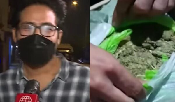 La Victoria: universitario cae con un kilo de marihuana y le manda saludos a su profesor | VIDEO